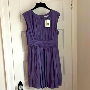 Boden dress Spring light fabric size 8P Lavender